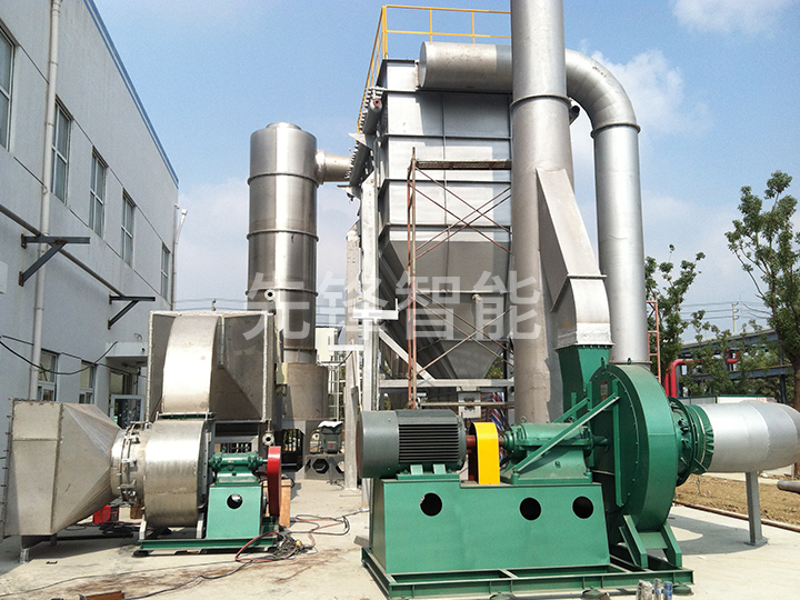 【熱銷中】電（diàn）池材料幹燥工程之DGXS型電池材料氣旋式閃蒸幹燥機