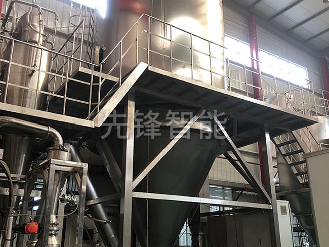 直徑4米帶氣掃及CIP噴霧幹燥機（jī）（可滿足批量代工生產）