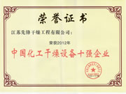 ^化工幹燥設備^企業2012